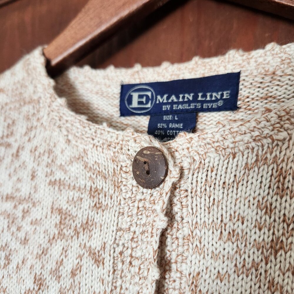 Vintage E Main Line by Eagle's Eye Sweater with Cattails - Picture 5 of 11